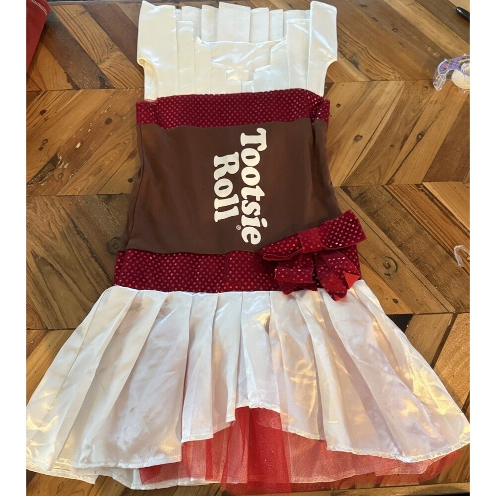 Chasing Fireflies Wishcraft Girls Tootsie Roll Costume Girls Size 7/8 Halloween